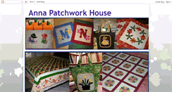 Desktop Screenshot of annapatchworkhouse.blogspot.com