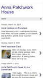 Mobile Screenshot of annapatchworkhouse.blogspot.com