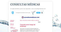 Desktop Screenshot of consultas-medicas.blogspot.com