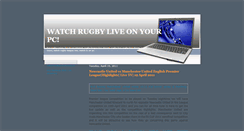 Desktop Screenshot of onlinerugby-tv.blogspot.com