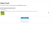 Tablet Screenshot of dofus-facil.blogspot.com