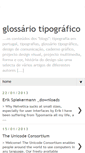 Mobile Screenshot of glossariotipografico.blogspot.com