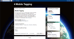 Desktop Screenshot of 4mobiletagging.blogspot.com