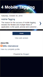Mobile Screenshot of 4mobiletagging.blogspot.com