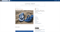 Desktop Screenshot of littleshotblog.blogspot.com