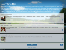 Tablet Screenshot of everythingron.blogspot.com