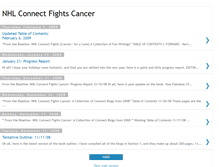 Tablet Screenshot of connectfightscancer.blogspot.com