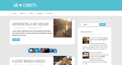 Desktop Screenshot of meheartconfetti.blogspot.com