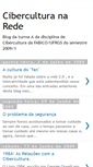 Mobile Screenshot of ciberculturanarede.blogspot.com