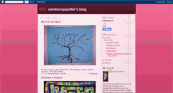 Desktop Screenshot of carolscrapquilter.blogspot.com