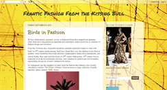 Desktop Screenshot of franticfashionfromthekissingbull.blogspot.com