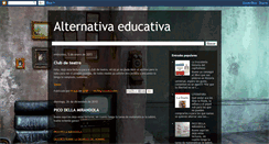 Desktop Screenshot of alternativa-educativa.blogspot.com
