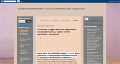 Desktop Screenshot of guiadeinformacionytramites.blogspot.com