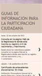 Mobile Screenshot of guiadeinformacionytramites.blogspot.com