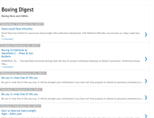 Tablet Screenshot of boxingdigest.blogspot.com