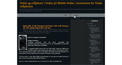 Desktop Screenshot of 3g-nokia.blogspot.com