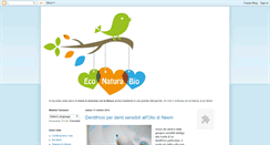 Desktop Screenshot of econaturabio.blogspot.com