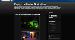 Desktop Screenshot of espacofloricultura.blogspot.com