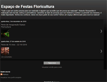 Tablet Screenshot of espacofloricultura.blogspot.com