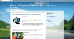 Desktop Screenshot of cellphonemount.blogspot.com