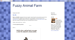 Desktop Screenshot of fuzzyanimalfarm.blogspot.com