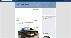 Desktop Screenshot of cars-motors.blogspot.com