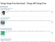 Tablet Screenshot of latestsongstelugu.blogspot.com