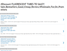 Tablet Screenshot of fluorescenttubestosale.blogspot.com