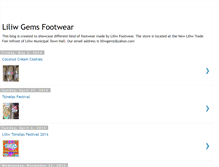 Tablet Screenshot of liliwgemsfootwear.blogspot.com