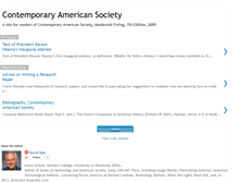Tablet Screenshot of contemporaryamericansociety.blogspot.com
