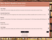 Tablet Screenshot of mrsrowesreaders20102011.blogspot.com