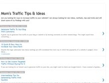 Tablet Screenshot of moms-traffic-tips.blogspot.com