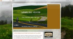 Desktop Screenshot of lobosdelviento.blogspot.com