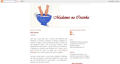 Desktop Screenshot of madamesnacozinha.blogspot.com