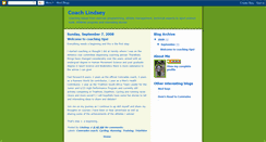 Desktop Screenshot of coachlindsey.blogspot.com