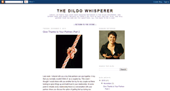 Desktop Screenshot of dildowhisperer.blogspot.com