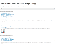 Tablet Screenshot of monasynnoveskaget.blogspot.com