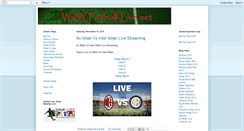 Desktop Screenshot of futbooll-live.blogspot.com