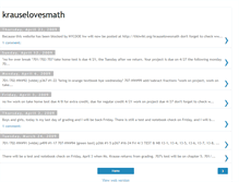 Tablet Screenshot of krauselovesmath.blogspot.com