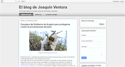 Desktop Screenshot of elblogdejoaquinventura.blogspot.com
