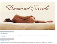 Tablet Screenshot of dominantseventh.blogspot.com