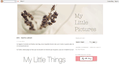 Desktop Screenshot of mylittlepictures08.blogspot.com