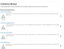 Tablet Screenshot of celebbreast.blogspot.com