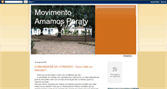 Desktop Screenshot of movimentoamamosparaty.blogspot.com