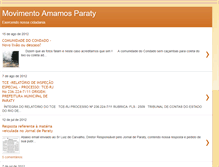 Tablet Screenshot of movimentoamamosparaty.blogspot.com