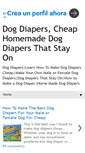 Mobile Screenshot of doggiediapers.blogspot.com