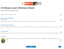 Tablet Screenshot of 210mooselane.blogspot.com