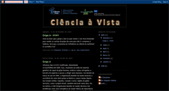 Desktop Screenshot of cienciaavista.blogspot.com