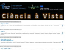 Tablet Screenshot of cienciaavista.blogspot.com