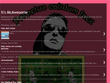 Tablet Screenshot of itsmcawesome.blogspot.com